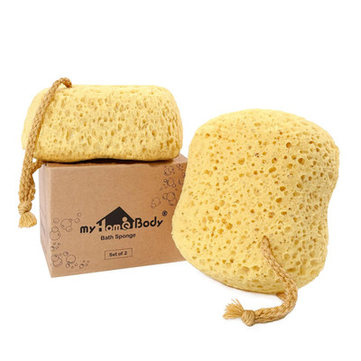 Bath Sponge, Foam Loofah, Body Scrubber for Bathing, Exfoliating Shower Pouf for