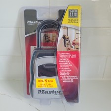 Master Lock ( DOOR HANGER ) portable lock box...