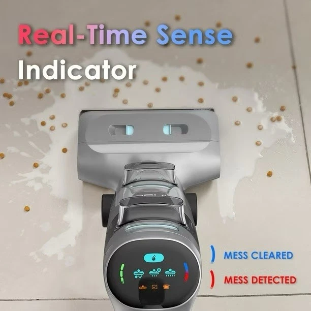 Tineco GO H2O SENSE Wet/Dry Mop & Vacuum with Mess Detection image 4