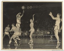 1950s Knicks Minneapolis Lakers Jim Pollard Harry Gallatin Original TYPE 1 Photo