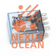 10PCS 12V Small Relay LY2NJ DC 10A 8PIN Coil DPDT