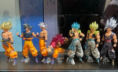 Dragon Ball Figures Set of 7 Bandai Goku Collectible Anime Toys Authentic Japan