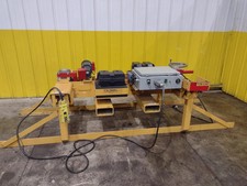 4,000 LBS X 16"-60" X 120" CALDWELL MODEL #60BMS-2-60 BATTERY POWERED REMOTE CON