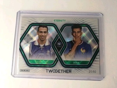 panini Eternity Bleus DJORKAEFF DOUE /50 Twogether GREEN Equipe De France