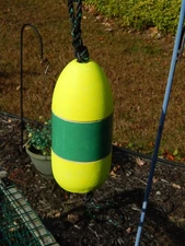 FREE SHIP 194 Maine Lobster BUOY nautical pot bouy float shore crab Lake CAPE