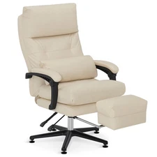 BarberPub Reclining Salon Pedicure Chair,360° Swivel,Adjustable Height Lash 8183