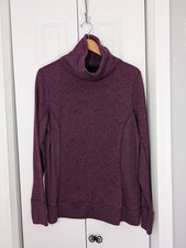 Tek Gear Women's Size Large Pullover Sweatshirt Sweater Purple