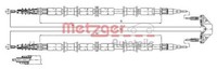 Metzger Handbremsseil Bremsseil Seilzug Feststellbremse Hinten 11.5865
