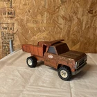 Tonka Orange Press Steel Dump Truck XR-101 Tires Vintage 1960s '70s AM