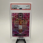 2024 PANINI MOSAIC JAYDEN DANIELS CAMO PINK PRIZM ROOKIE CARD #302 GRADED PSA 10