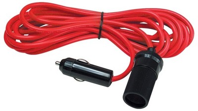 RoadPro RP 203EC 12ft 12V Power Extension Cord for Vehicle Accessories