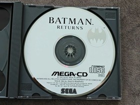 Batman Returns Sega Mega CD Game with Manual, PAL UK