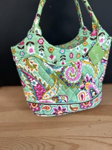 Vera Bradley Daisy Purse Women Green Tutti Frutti Small Handbag NWT Retired - Picture 9 of 16