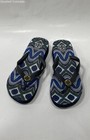 Tory Burch Womens Black Slip-On Wedge Heel Comfort Flip Flop Sandals — photo 1