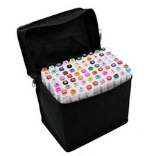 40 Color Product Design Art Marker Set Oily Alcohol Dual Headed Artist Sketch...