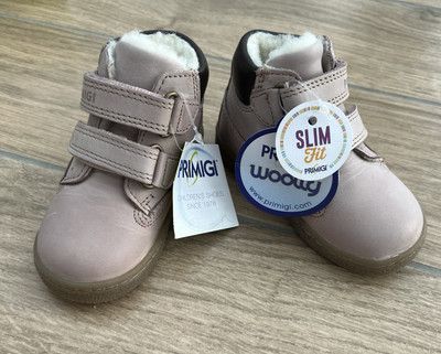 Primigi Boots, gefütterte Winterschuhe Mädchen, echte Wolle, Gr. 21, rosa, NEU!