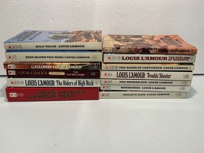 Louis L'Amour Paperback Novels-Choose Titles $8. 54 Each FREE SHIPPING