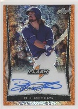 2018 Leaf Flash Orange 1/10 DJ Peters #BA-DJP Auto 0m8