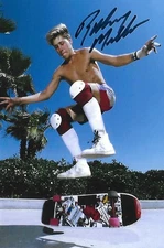 Rodney Mullen signed-auto 4x6 photo Street Skate Skateboarder LEGEND COA LOOK!