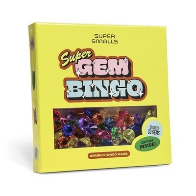 Super Smalls LLC - Super Gem Bingo Holen Sie sich Ihre Edelsteine in einer Reihe, um groß zu gewinnen - O245z