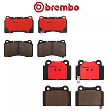 Brembo Front And Rear Nao Ceramic Brake Pads Kit For Mitsubishi Lancer Evo 2.0l Brembo Front And Rear Nao Ceramic Brake Pads Kit For Mitsubishi Lancer Evo 2.0l