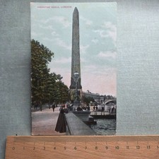 Vintage Postcard CLEOPATRAS NEEDLE, LONDON.
