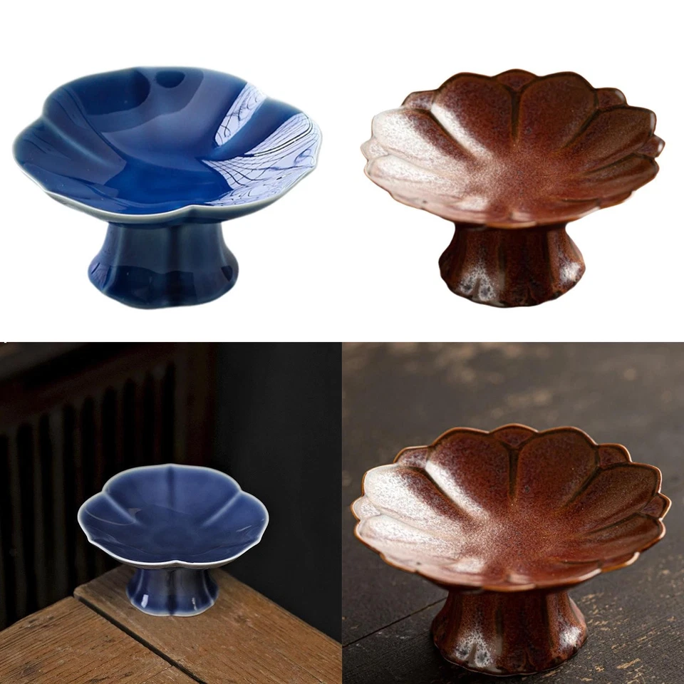 Ceramic Fruit Plate Dessert Display Stand for Kitchen Countertop Dining Room - Image 2 of 2