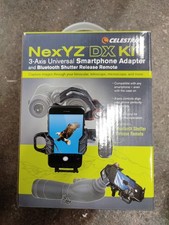 Celestron NexYZ 3-Axis Universal Smartphone Adapter Kit Bluetooth Shutter Remote