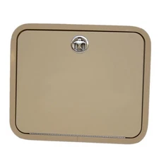 Jet Technologies Boat Hatch 4090-65 | Rinker Beige Plastic W/ Latch