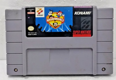 Animaniacs Super Nintendo SNES 1994 Authentic Cartridge Only