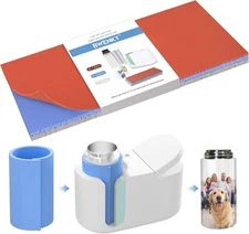 Sublimation Tumbler Wrap Compatible with Mug Press Tumbler Heat Press Machine 3