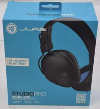 JLAB STUDIOPRO Wireless Over-Ear Bluetooth Headphones - Black