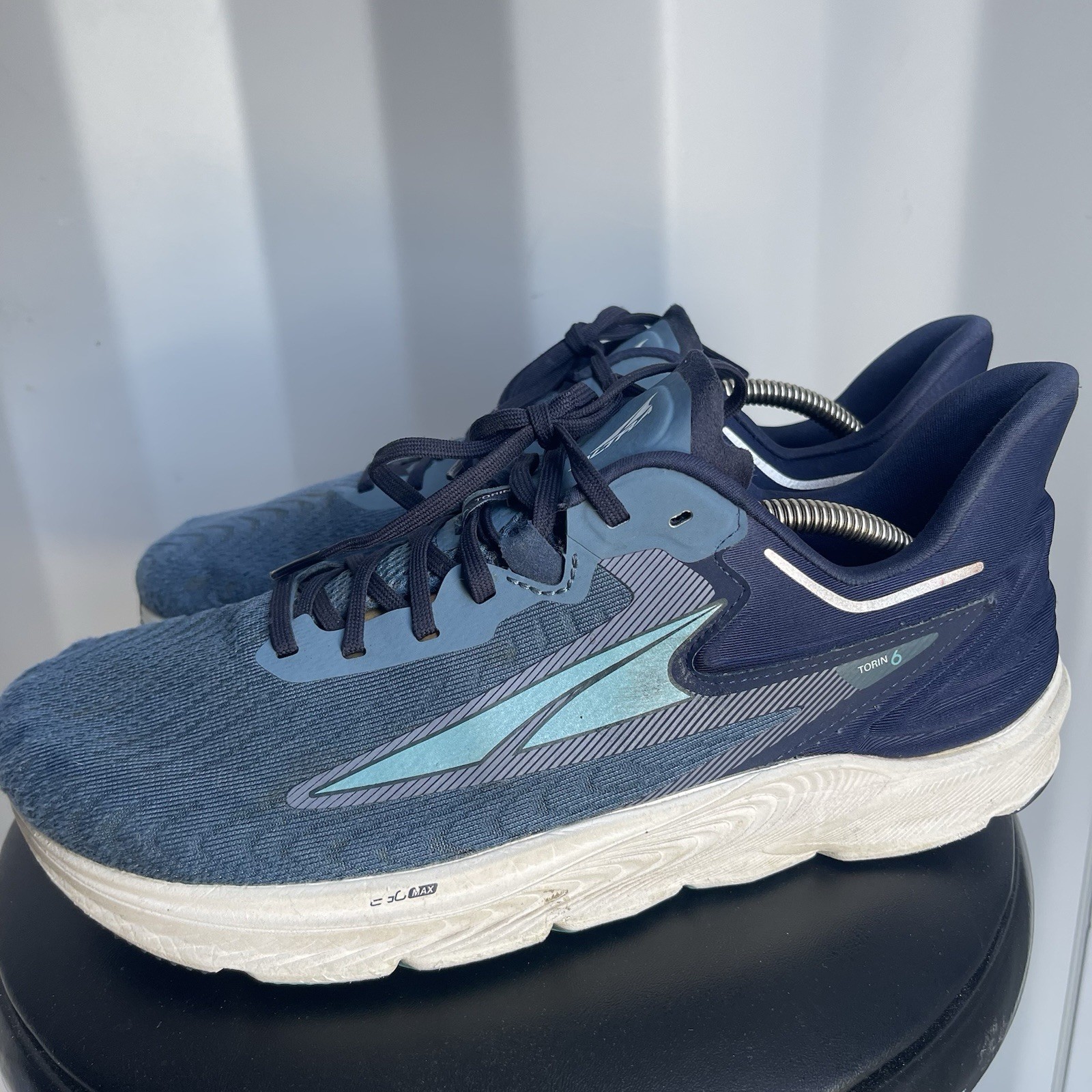 Size 11 - Altra Torin 6 Zero Drop Men's Running Shoes 'Mineral Blue' AL0A7R6T419