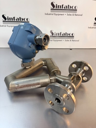 Micro Motion CMF025M Coriolis Mass Flow & Density Meter Model 800 1/2" 316L SS
