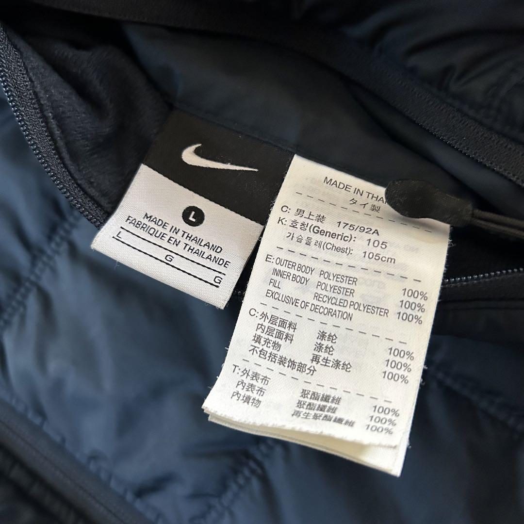 Nike Arsenal Nylon Down Jacket Soccer Football Size L Nike Arsenal Nylon Down Jacket Soccer Football Size L