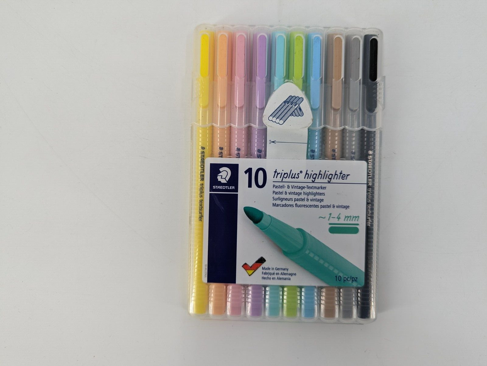 S Textmarker 362 Box Of 10 With Bullet Tip 1 To 4mm