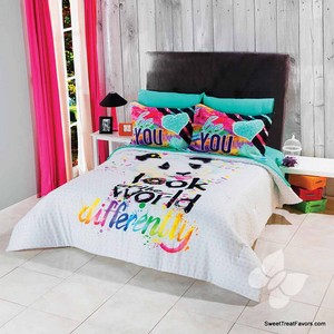 rainbow sheet set twin