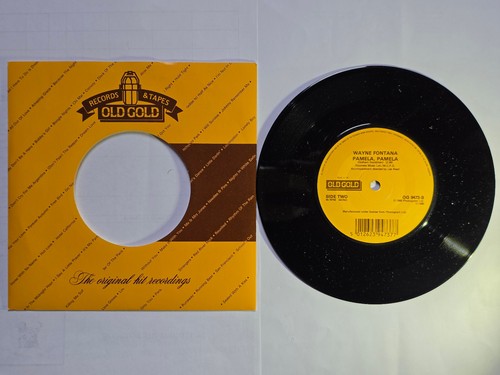 Eden Kane Boys Cry /Wayne Fontana - Pamela Pamela Old Gold Re-Issue - Picture 2 of 2