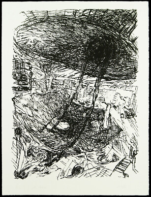 Kunst in der DDR. ''Das Werk'', 1986 Osmar OSTEN (B. Münzner *1959 D) handsigniert