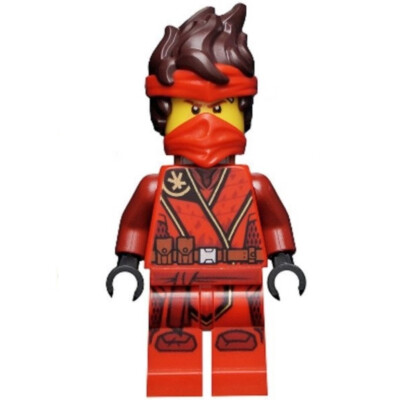 new LEGO NINJAGO The Island foil pack - Kai with hair, mask