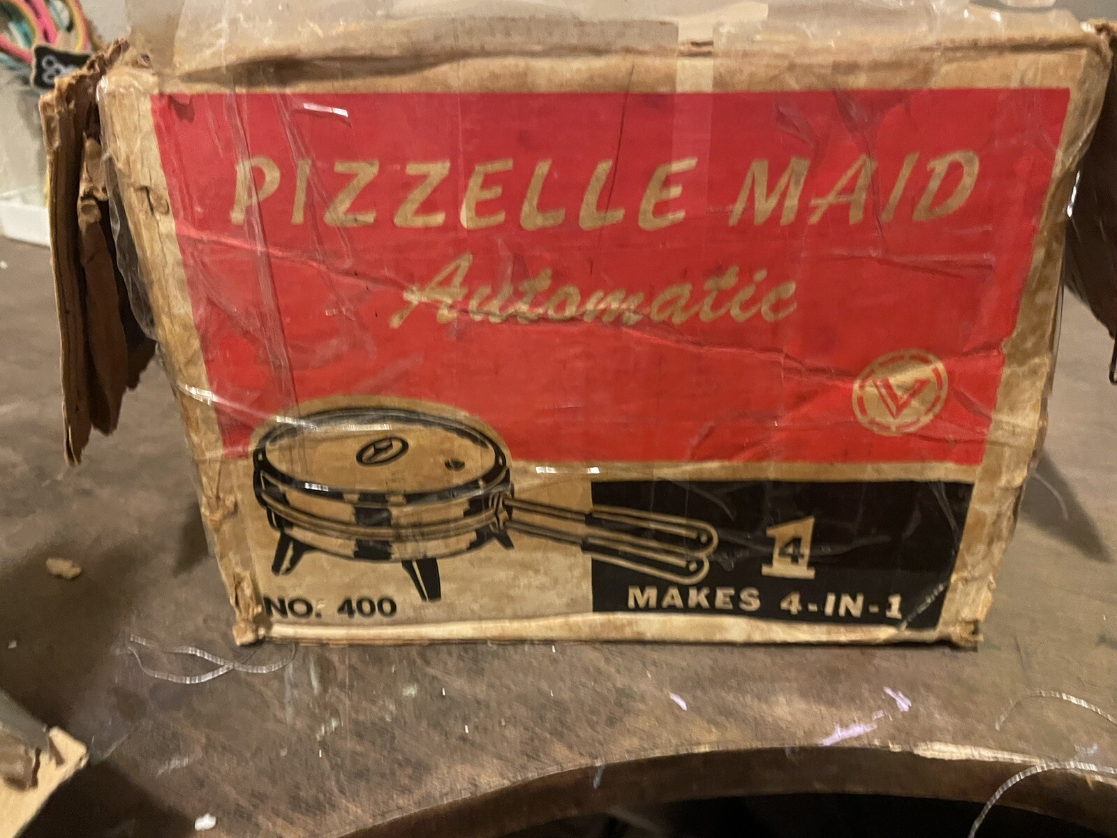 Vintage Vitantonio Pizzelle Maid Model 400NS Nonstick Pizzelle Maker