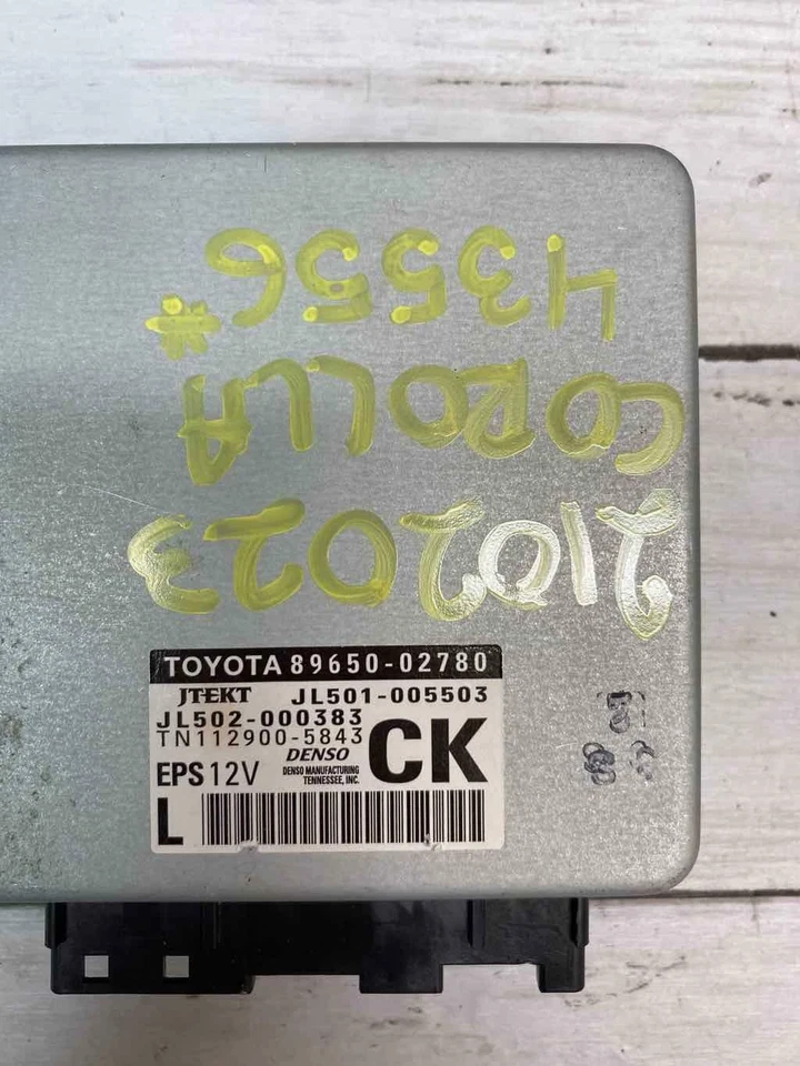 Toyota Corolla 2014 2015 módulo de control de dirección asistida OEM 8965002780 Foto 3 de 4