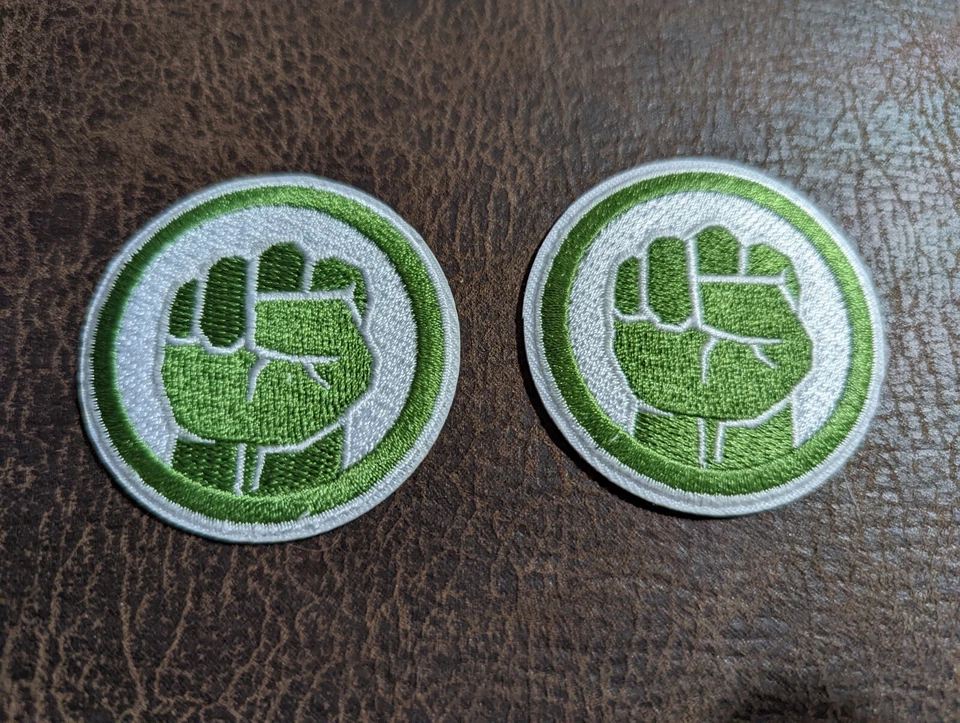 8 Marvel Patches 2” Super Hero Iron On Or Sew On Patches Thor Hulk Flash - Image 4 of 4