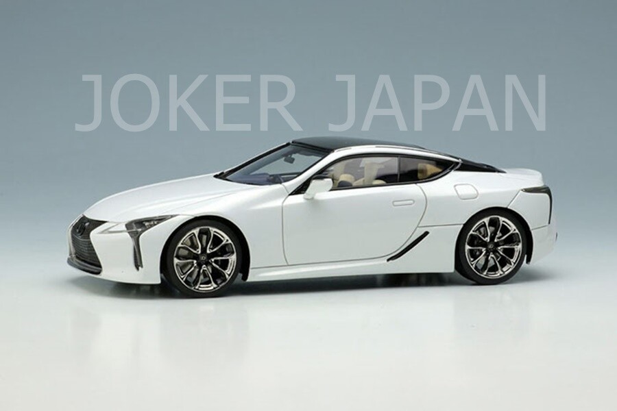 Make Up EIDOLON 1/43 Lexus LC500 L Package 2017 White Nova Glass