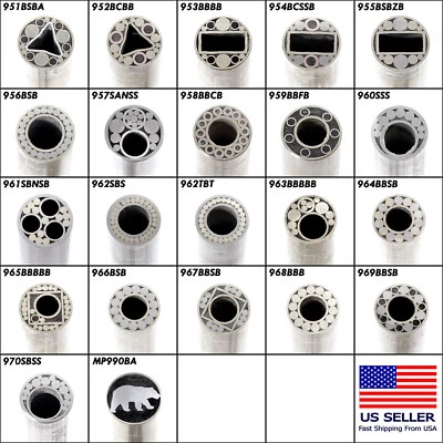 KNIFEKITS.COM Mosaic Pins - (0.375 (3/8) Inch Diameter) - (22 Different Rod Options)