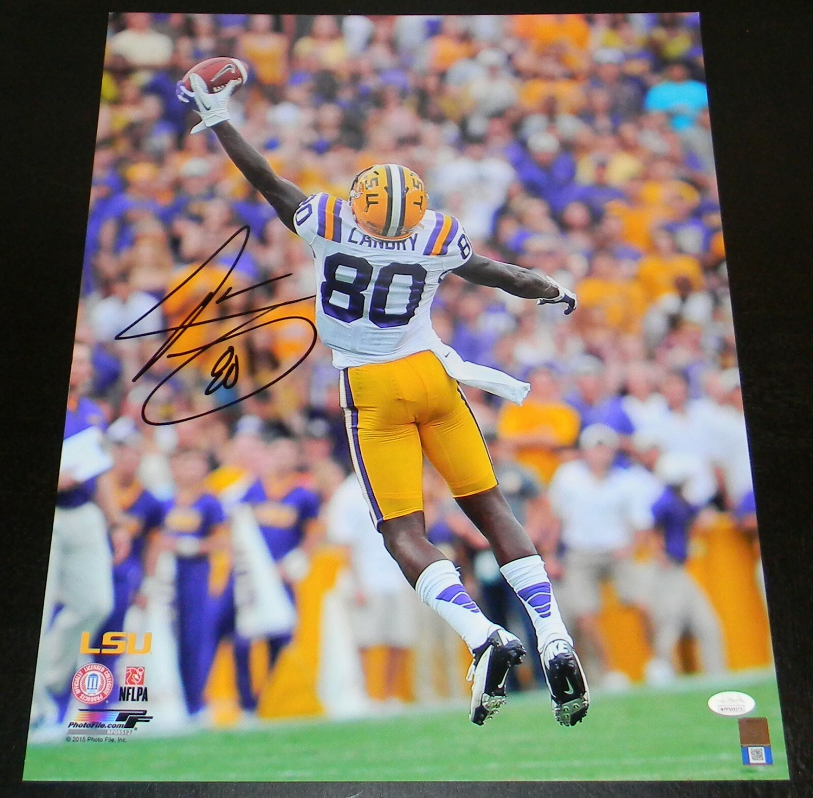 Jarvis Landry Autographed Signed LSU Tigers 16x20 PHOTO JSA 