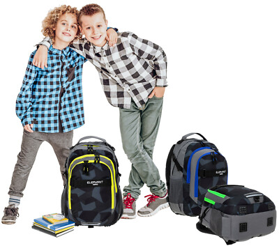 Elephant Schulrucksack Signature Cyber Camo Blau ? Produktbild-Vorschau 4