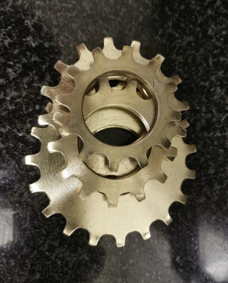Vintage Shimano Dura Ace EX AX threaded cassette sprockets NOS *Gold* - Bild 1 von 1