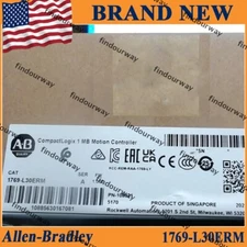 NEW Allen-Bredley 1769-L30ERM CompactLogix 1 MB Motion Controller 1769L30ERM