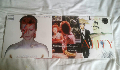 David Bowie Aladdine Sane Reality Nothing has Changed Davie Jones Japan Brazil